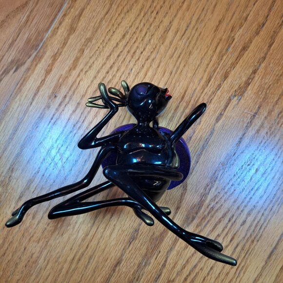 KITTY CRITTERS CARMEN LADYBUG PURPLE KITTY CANTRELL #8158 RETIRED - Picture 4 of 9